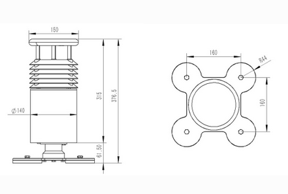 二要素車載氣象站 二要素車載氣象站